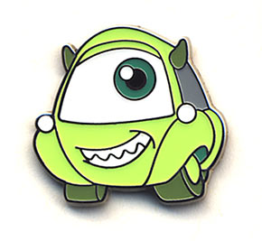 DLR - Pixar Characters as Cars Series - 'Monster Trucks, Inc.'- Mike Car