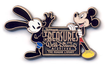 D23 - Treasures of the Walt Disney Archives - the Reagan Library - Oswald the Lucky Rabbit & Mickey