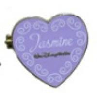 WDW Princess Jasmine Heart Hinged Locket - Pre-Production