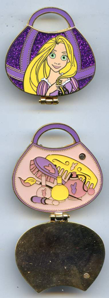 DLP - Rapunzel Purple Glitter Handbag (Tangled)
