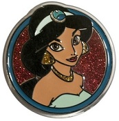 DIS - Princess Jasmine - Red Glitter - Aladdin