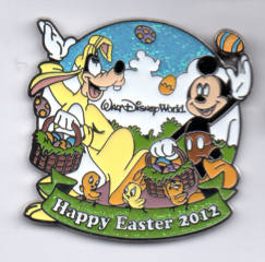 WDW - Happy Easter 2012 - Mickey and Goofy - ARTIST PROOF