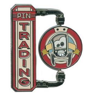 DLR - Cars Land - Carburetor County Pin Trading Association sign (ARTIST PROOF)