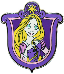 Rapunzel - Tangled - ARTIST PROOF - Disney Princess Crest - Mystery