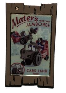 DCA - Cars Land Mater's Junkyard Jamboree Poster Annual Passholder Exclusive (ARTIST PROOF)