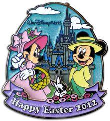 WDW - Happy Easter 2012 - Mickey and Minnie (ARTIST PROOF)