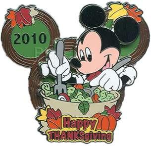Thanksgiving 2010 - Mickey Mouse (ARTIST PROOF)
