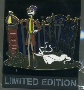 WDI - Jack and Zero - Nightmare Before Christmas - Haunted Mansion - Caretaker and Dog