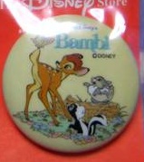 Button - JDS Countdown 2000 - Bambi, Thumper & Flower