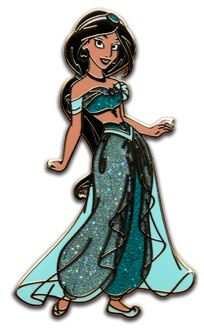 Princess Jasmine Glitter Dress (Aladdin)