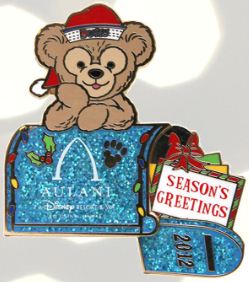 Aulani - Season's Greetings Mailbox - Holidays - Christmas - Disney's Aulani Resort & Spa - Duffy Santa Hat