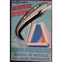 WDI - WDW Attraction Poster - Monorail System