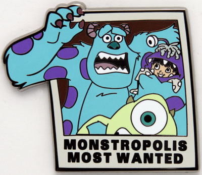 DSF - Sulley, Mike and Boo - Monsters Inc 3D - Monstropolis Most Wanted