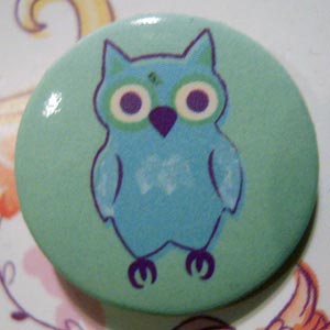 Disney's Tangled 7 Collectible Buttons - Owl Only