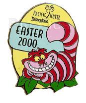 Disneyland Pacific Hotel Easter 2000 Pin - Cheshire Cat