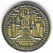 Disneyland Castle Coin - Bronze