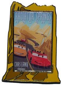 DCA - Cars Land Radiator Springs Racers Poster Annual Passholder Exclusive (ARTIST PROOF)