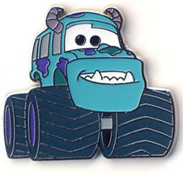 DLR - Pixar Characters as Cars Series - 'Monster Trucks, Inc.' - Sullivan Truck (ARTIST PROOF)