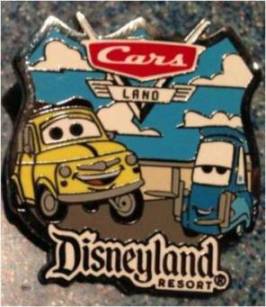 Disney Visa Card - Cars Land GWP - Luigi & Guido 2013