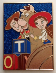 2013 Pixar Mystery Collection- Toy Story- Woody, Bullseye & Jessie- CHASER