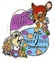 Disneyland Pacific Hotel Easter 1998 (Bambi & Thumper)