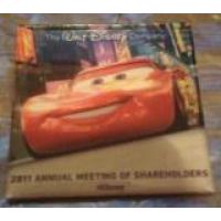 2011 Annual Meeting of Shareholders Disney Pin - Lightning McQueen - Cars 2