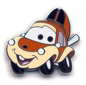 Disney Characters as Cars - Chip & Dale 2 Pin Set - Chip ONLY
