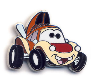 Disney Characters as Cars - Chip & Dale 2 Pin Set - Dale ONLY
