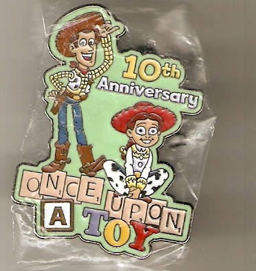 WDW - Cast Member Gift - Once Upon a Toy - 10th Anniversary - Woody and Jessie