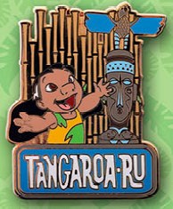 DLR - Walt Disney's Enchanted Tiki Room 50th Anniversary Event - Tiki Garden Mystery Set - Lilo & Tangaroa-Ru ONLY