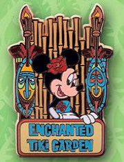 DLR - Walt Disney's Enchanted Tiki Room 50th Anniversary Event - Tiki Garden Mystery Set - Minnie ONLY