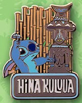 DLR - Walt Disney's Enchanted Tiki Room 50th Anniversary Event - Tiki Garden Mystery Set - Stitch & Hina Kuluua ONLY