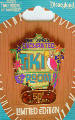 DLR - Walt Disney's Enchanted Tiki Room 50th Anniversary Event - Logo