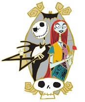 Jerry Leigh - Nightmare Before Christmas Jack Skellington and Sally Portrait