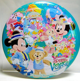 TDS - Mickey and Duffy's Spring Voyage - Button