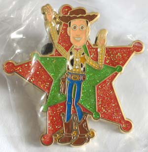 HKDL - Toy Story Land Tin Pin Set - Woody Only