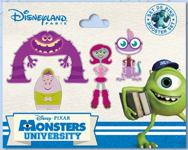DLP - Monsters University Booster Set