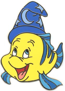 WDI - Characters in Sorcerer Hats - #55 Flounder