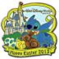 WDW - Happy Easter 2013 - Stitch Artist Proof