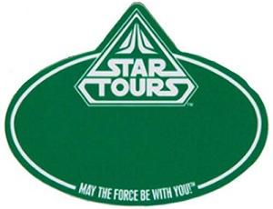 Star Tours Name Tag - Star Wars Weekends 2013
