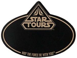 Star Tours Name Tag - Star Wars Weekends 2013 Annual Passholder