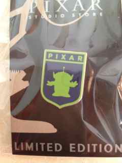 Pixar Studios Store - Pixar Little Green Man Shield