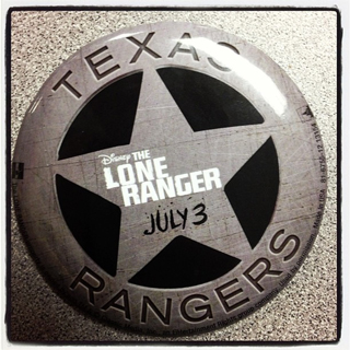 Button - The Lone Ranger Preview Gift