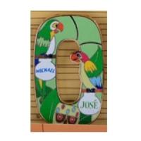 DLR - Walt Disney’s Enchanted Tiki Room 50th Anniversary Event - Tiki Room Letters - 'O' Parrots ONLY