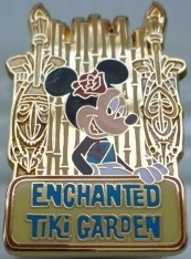 DLR - Walt Disney's Enchanted Tiki Room 50th Anniversary Event - Tiki Garden Mystery Set - Minnie Chaser ONLY