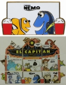 DSF - Neno and Dory - Finding Nemo - El Capitan Pixar Marquee - Puzzle