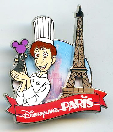 DLP - Ratatouille (Remy and Linguini with Eiffel Tower)