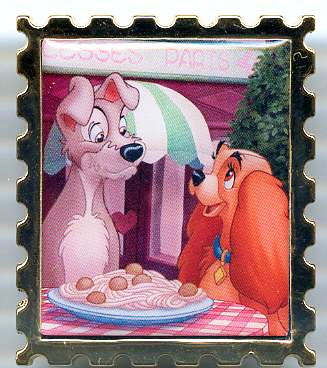 DLP - Lady and the Tramp with spaghetti