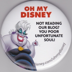 Button - Oh My Disney - Ursula