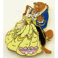Disney Auctions - Belle and Beast - Beauty and the Beast - Valentine's Day